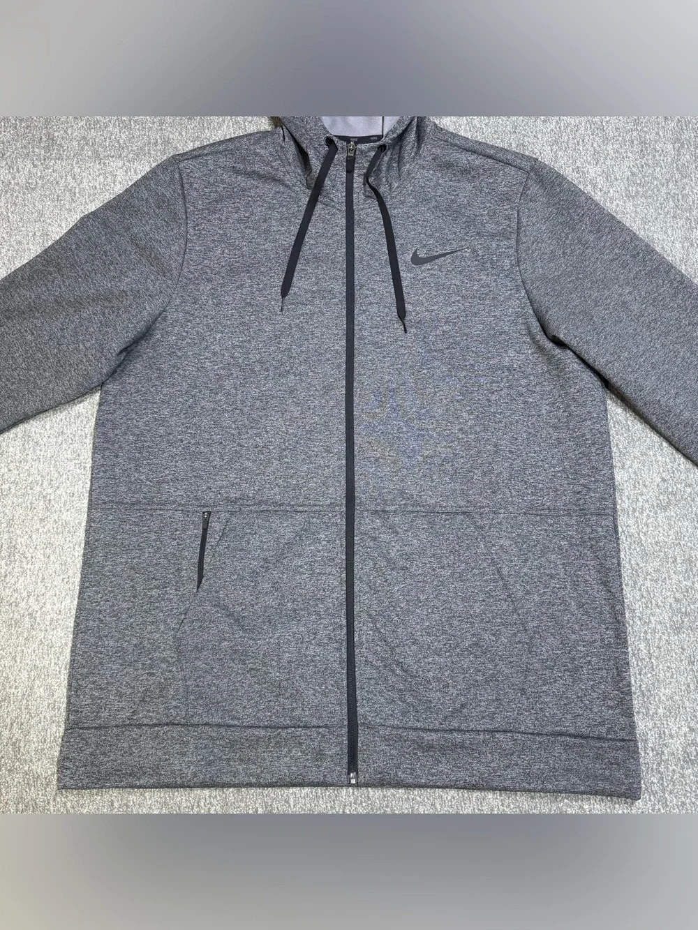 Nike Therma Therma-FIT Full-Zip Fitness Top Hoodie Size XL-TALL CU6231-071 NWOT